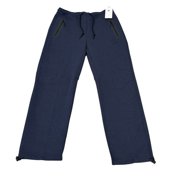 Nike Sportswear Tech Fleece Straight Leg Sweatpants Blue FB8012-473 Men's Size L - Picture 1 of 10